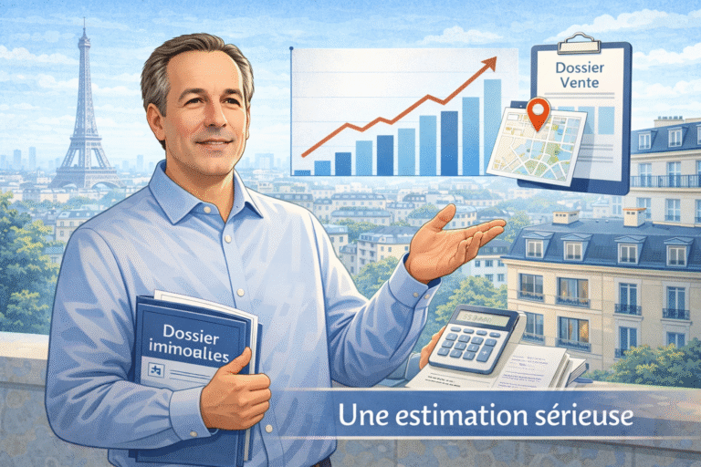 Une estimation argumentée par Henri Carducci, conseiller immobilier à Paris 17e