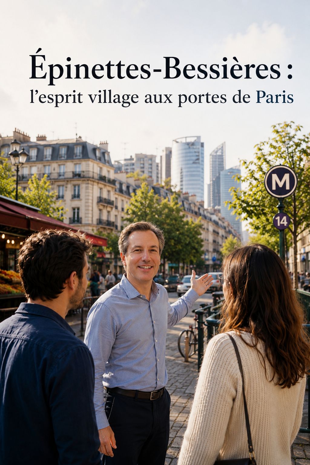 Le quartier Épinettes-Bessières, esprit village à Paris 17e