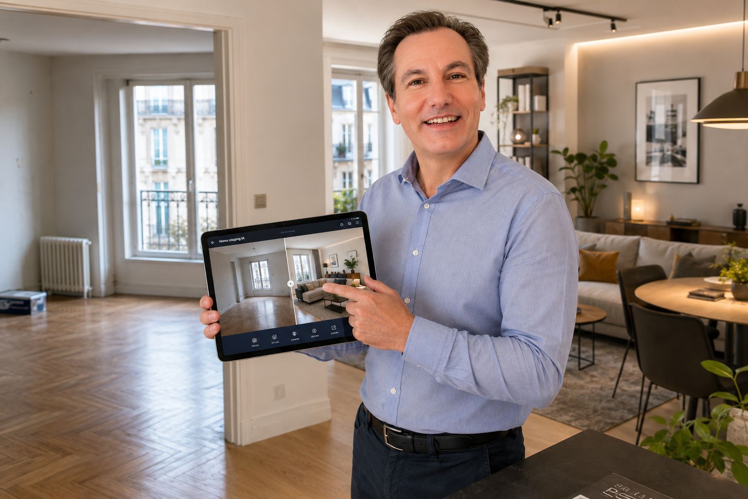 Home staging à Paris 17e